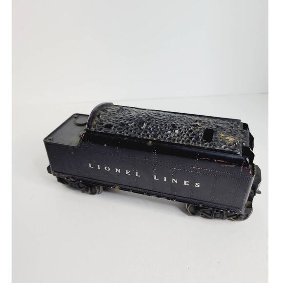 Vintage Lionel Lines 6466W Early Coal Black Tender Model Train - Picture 1 of 7
